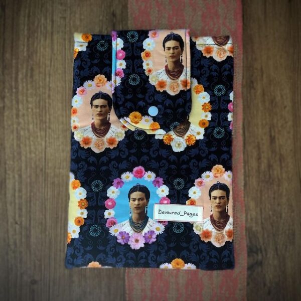 Frida Kahlo Standard Booksleeve with Clasp