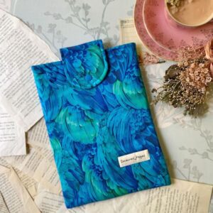 "Don't Ruffle My Feathers" Standard booksleeve with clasp